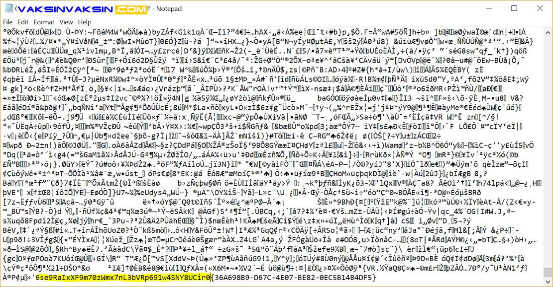 Cara mengetahui personal ID file yang dienkripsi Rumba