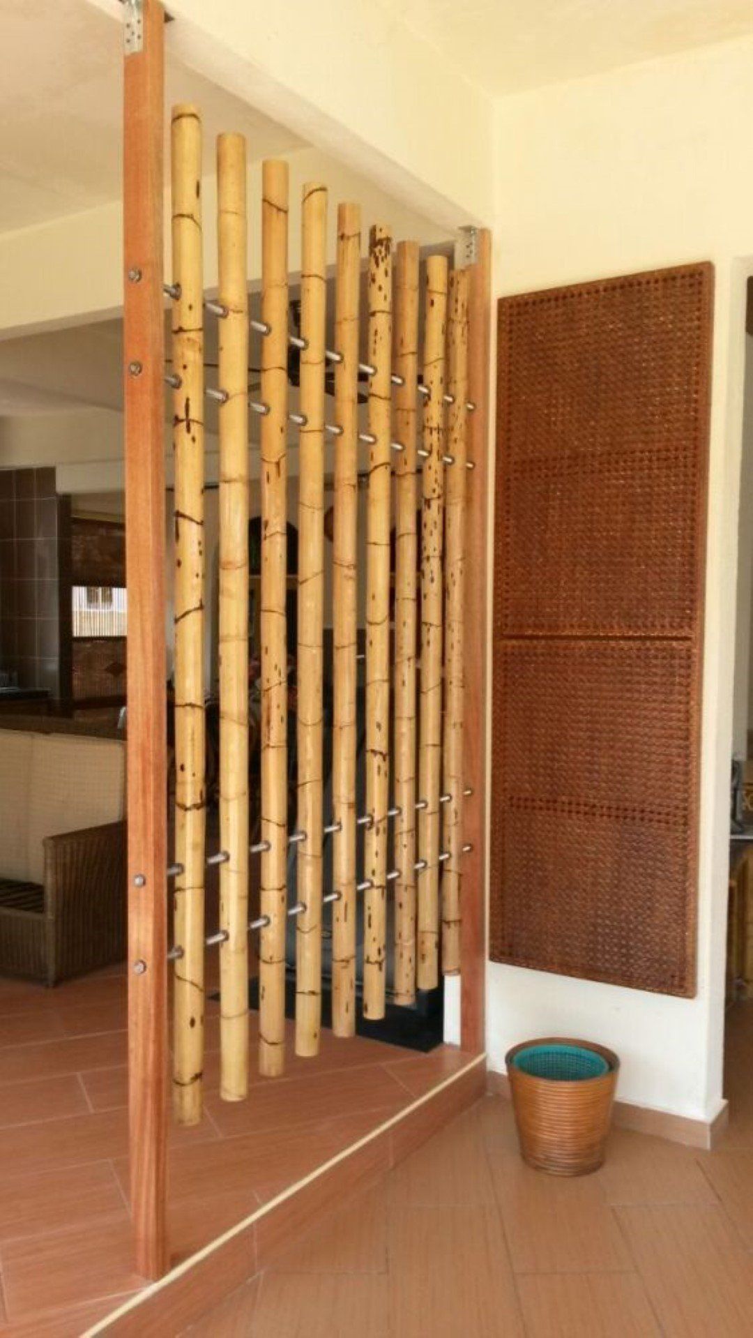 Rattan panel