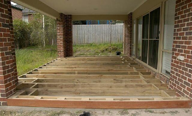 Installing a deck