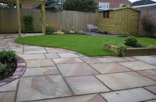 Patio laying