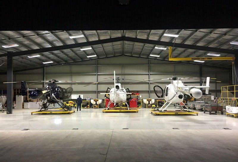Helicopter services Omarau