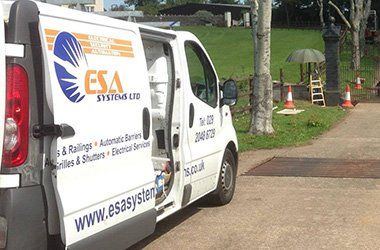 ESA Systems company van