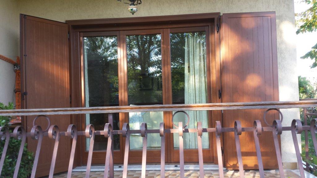 Balcone e finestra