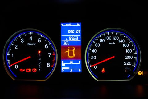 Display Panel — Interior of Modern Automobile in Orlando, FL