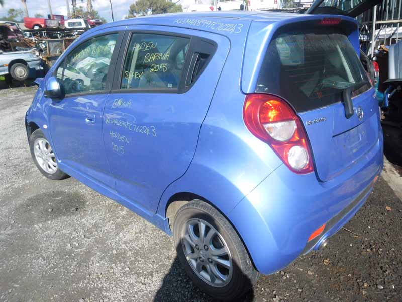 blue car