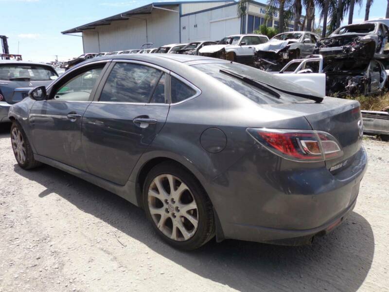 STOCK NO 8448: 5/2009 MAZDA 6 GH 2.5LTR 4 CYL 5 SPD AUTO PETROL SEDAN GREY