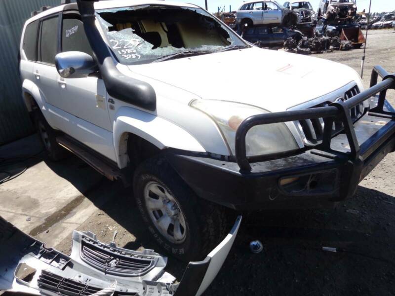 STOCK NO 8463: 2/2009 TOYOTA LANDCRUISER PRADO 120 SERIES 3 LTR TURBO DIESEL MANUAL