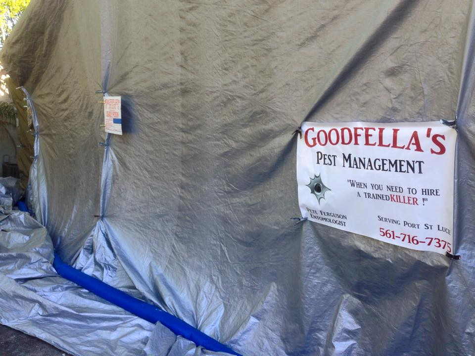 Business Tarpaulin — Port St. Lucie, FL — Goodfella's Pest Management Inc