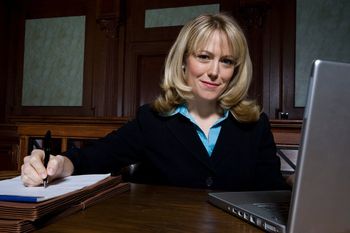 Woman working in court — Experienced Attorney in Los Angeles, CA Woman working in court — Experienced Attorney in Los Angeles, CA