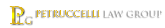 Logo for Petruccelli Law Group, featuring a stylized 