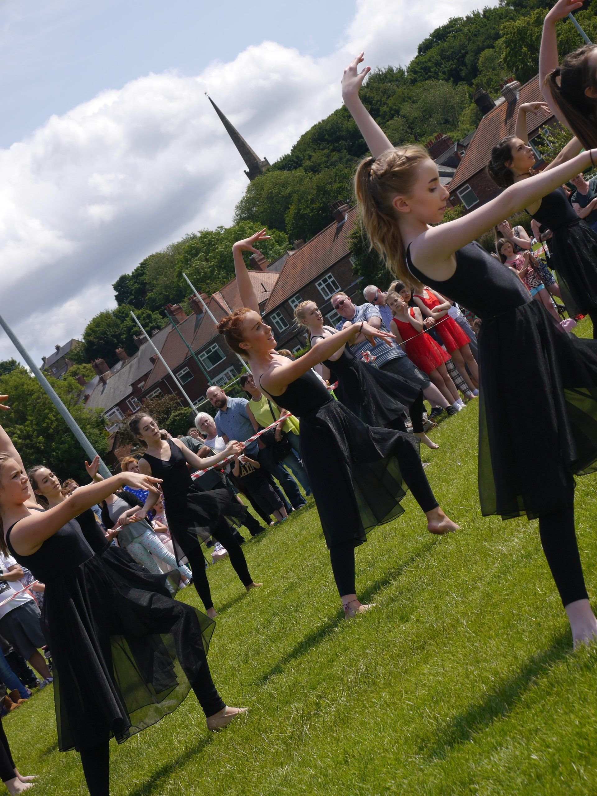 Outdoor dancing