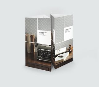 printed  table talkers