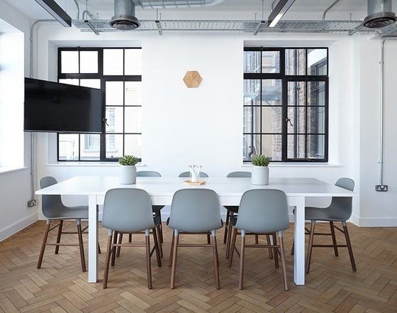 Creative studio meeting room
