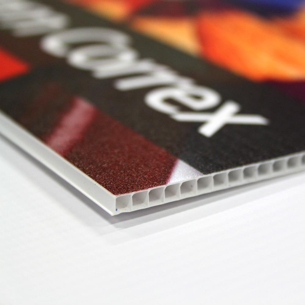 printed correx board