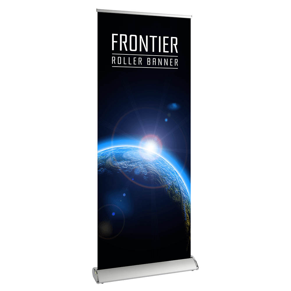 printed roller banner