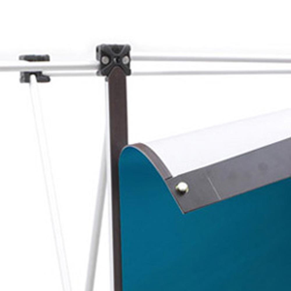 pop up frame and material application