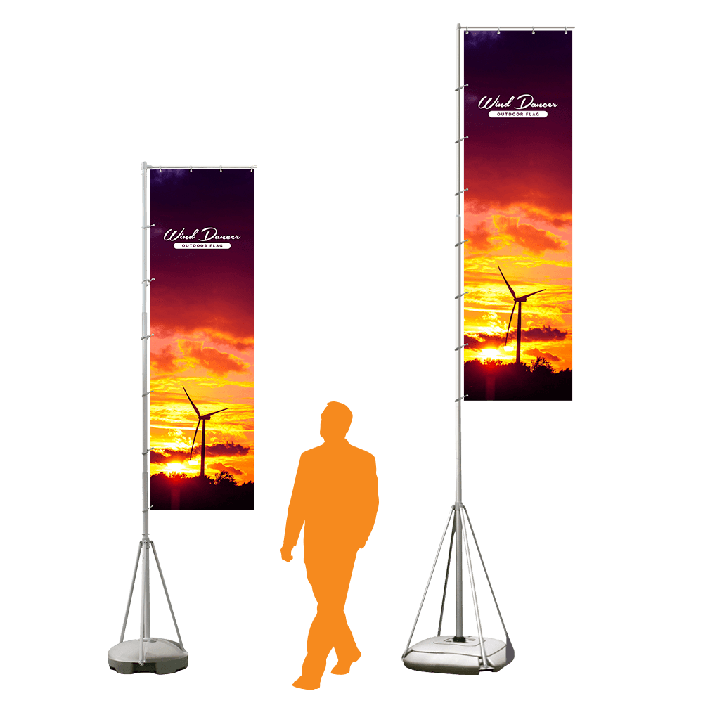 printed wind dancer flag
