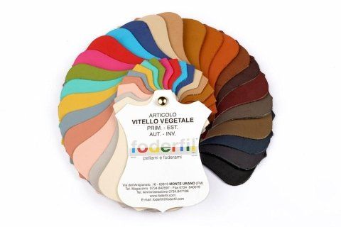 PLANT-treated CALFSKIN COLOUR CHART PLANT-treated CALFSKIN COLOUR CHART