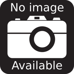 Black and white camera icon with the words