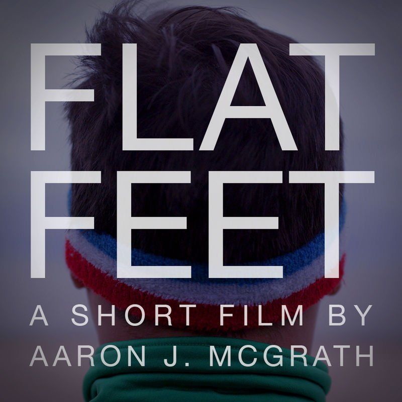 A person wearing a headband; film title