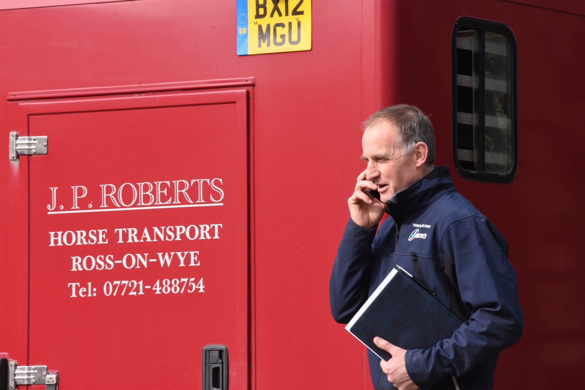 man talking on the mobile