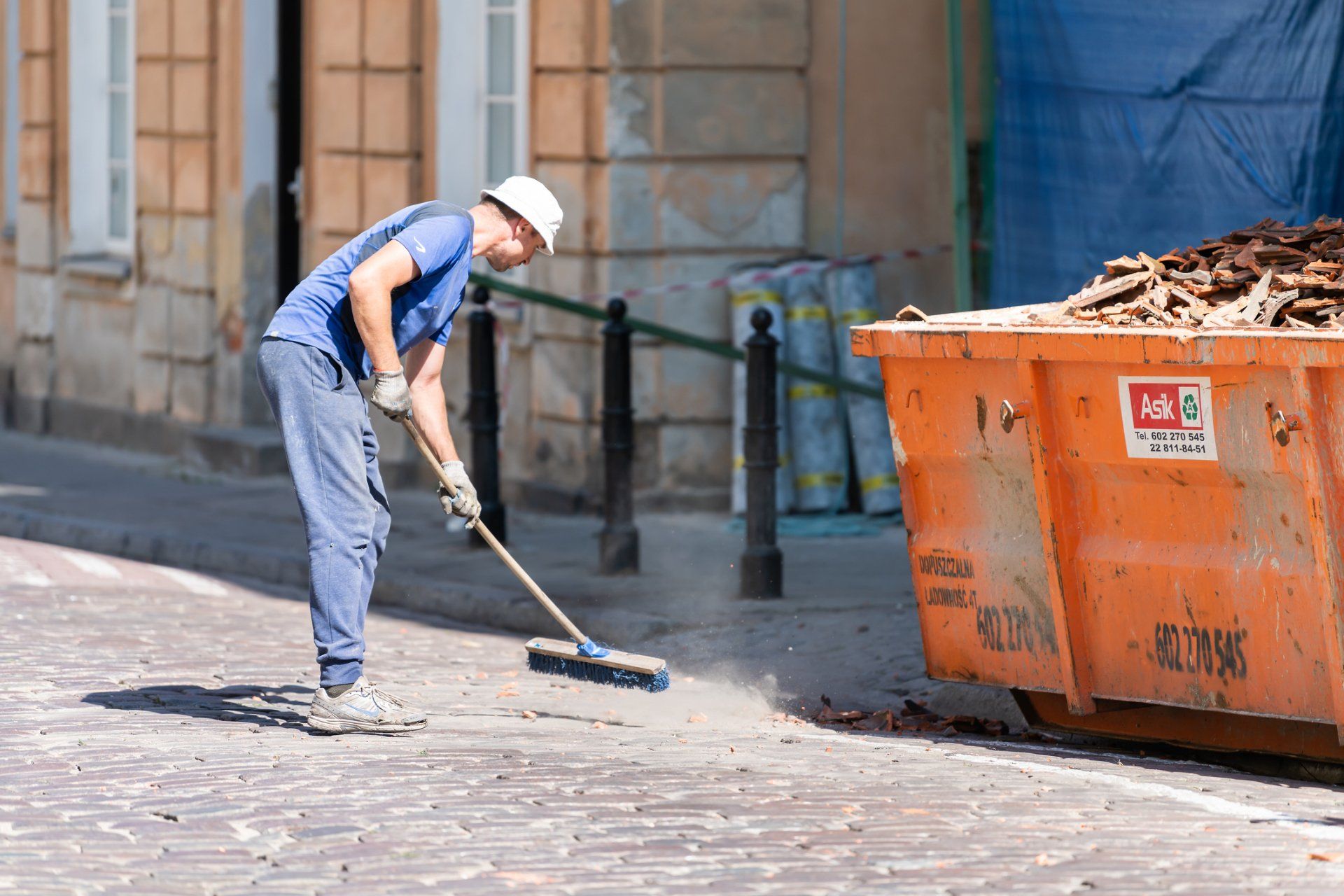 Pictures showing different services that Watson Cleaning offers.