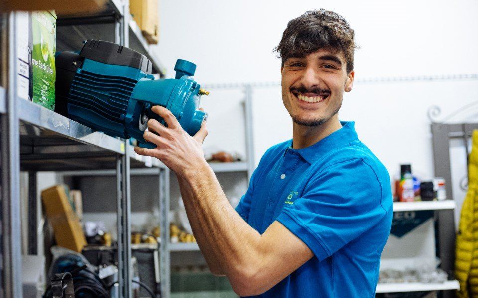 irrigazione con elettropompe autoadescanti