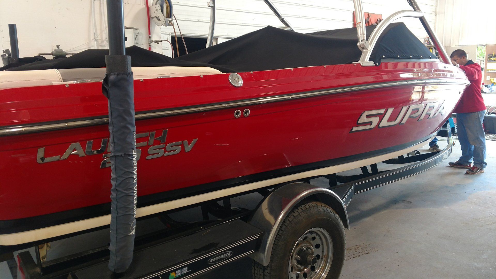 red boat