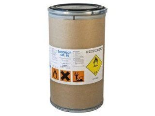 Fusto marrone con etichetta 
