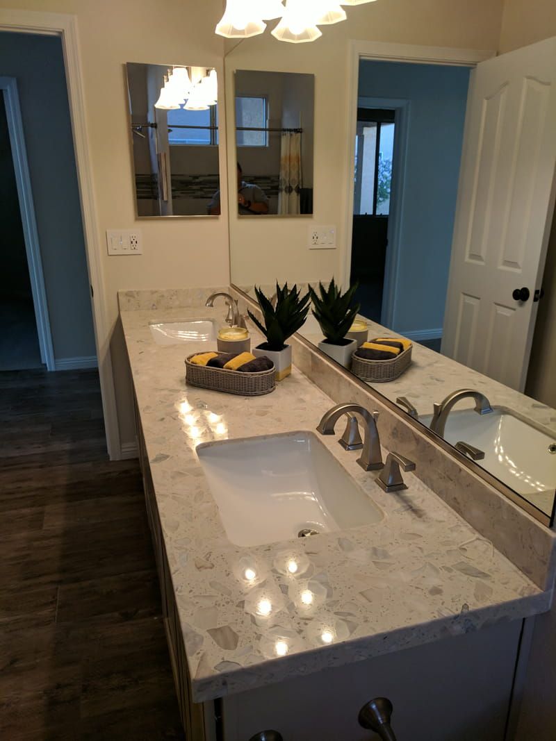 granite bathroom counter tops