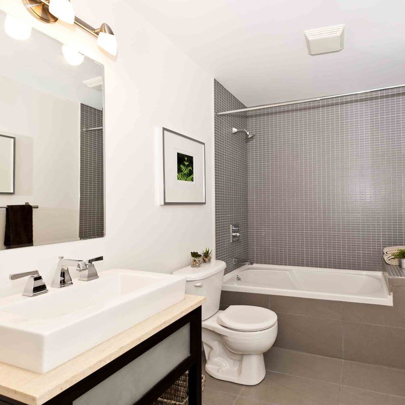 Nice clean bathroom remodel Nice clean bathroom remodel