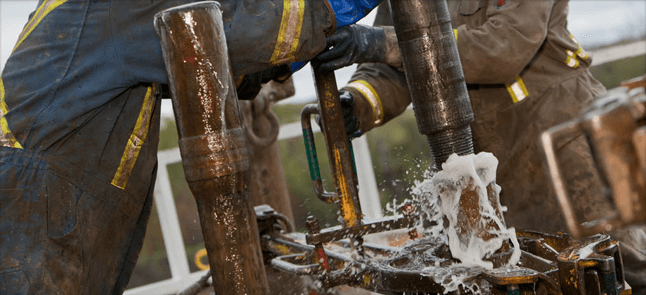 A machine filling with water
