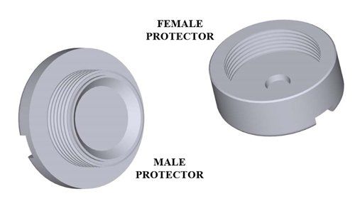 A Female and a Male Protector