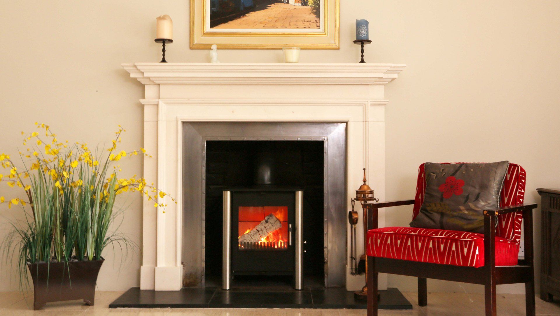 Brand new fireplace