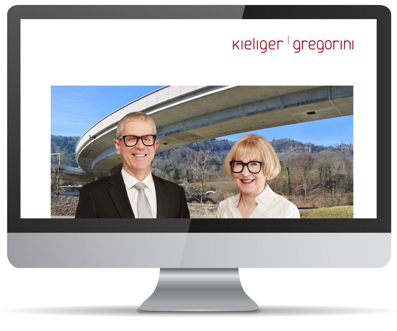 Desktop Website Kieliger & Gregorini AG Desktop Website Kieliger & Gregorini AG