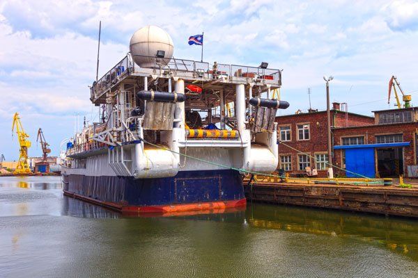 Research Ship — Galveston, TX — High Tide Surveying