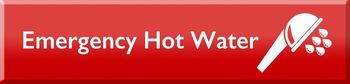 hot water button hot water button