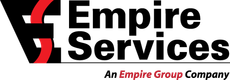 The logo for empire services an empire group company