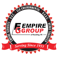 The logo for the empire group of reading pa