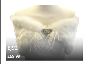 EJ 92 bridal wrap