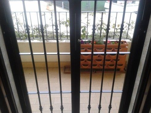 grata per balcone