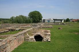Archeologische site in Ename.