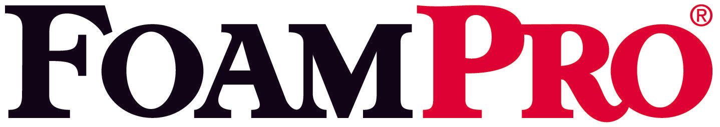 FoamPro logo with black “Foam” and red “Pro” text on a white background