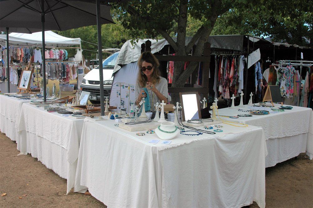 jewellery stall