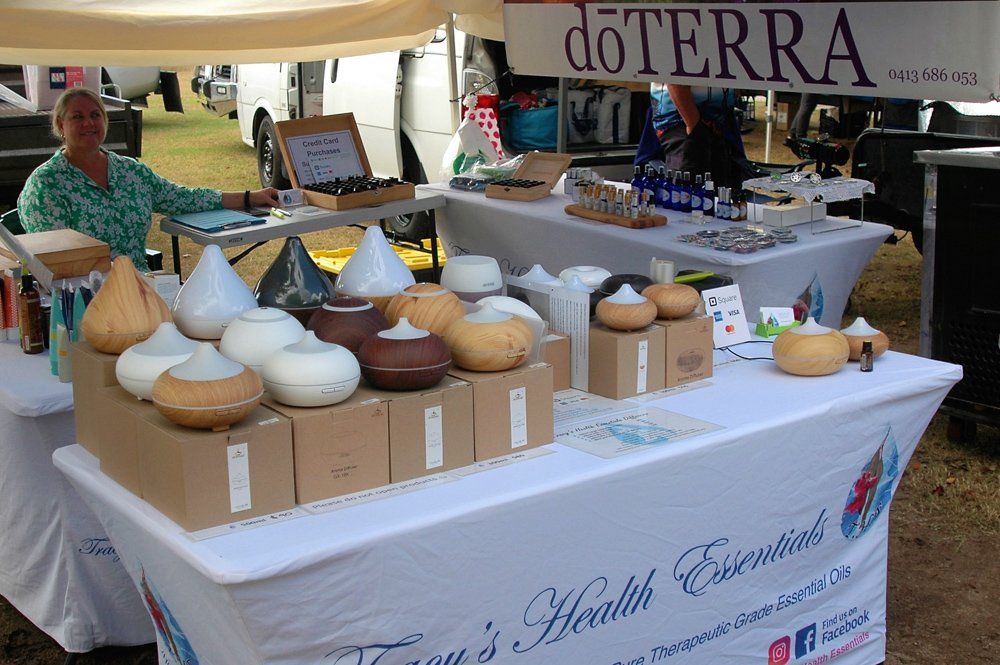 health essentials stall