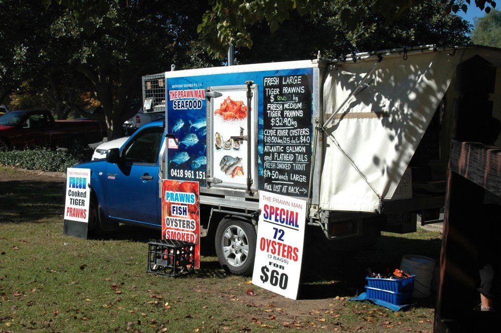 seafood stall