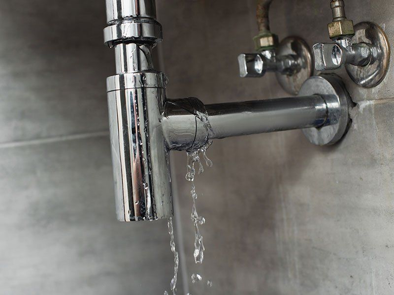 Leaking Water — Martinez, CA — Ernie’s Plumbing & Sewer Service Leaking Water — Martinez, CA — Ernie’s Plumbing & Sewer Service