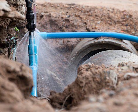 Broken Water Pipe — Martinez, CA — Ernie’s Plumbing & Sewer Service Broken Water Pipe — Martinez, CA — Ernie’s Plumbing & Sewer Service