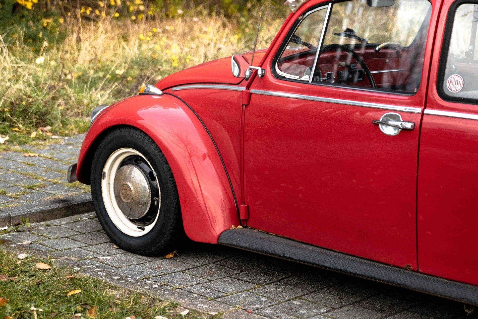 An old VW bug (car)