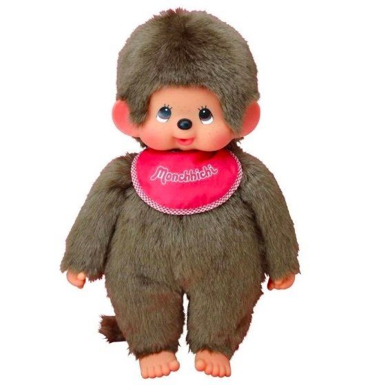 A Monchichi plush toy